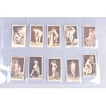 Vaccaro, South America, Nudes, 21 cards, (G-VG)