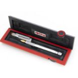 A Rotring 600 fountain pen, in box, with 18ct gold Rotring nib, not inked