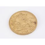 A George V full gold sovereign, dated 1913, VF