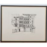 *Tom L. Briggs, A set of eight prints of Hong Kong landmarks, comprising The Supreme Court Building,