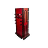 Illusion, Blade/Sword Box Illusion Red with metal swords including flight case H147 W51 D69 The