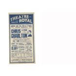 Chris Charlton Magic Poster 1934 Charlton headlining at the Theatre Royal Worcester, May 1934, the