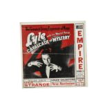 Six Magic Posters c' 1950's Variety bills including Lyle ""Cavalcade Of Mystery"" at the Moss