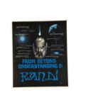 Amazing Randi Magic Poster c' 1980's Entitled "From Beyond Understanding", the poster presents a