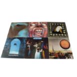 Progressive Rock LPs, ten UK Release albums comprising Pink Floyd - Meddle (Textured - Gramophone on