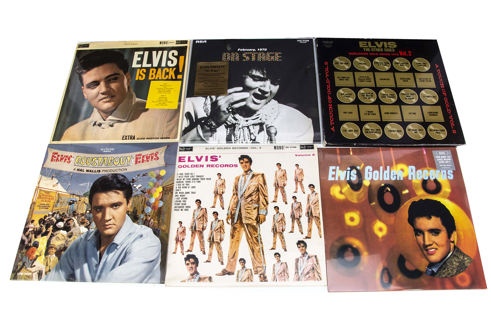 Elvis Presley LPs / Box Sets, thirteen albums and two box sets comprising On Stage (Remaster on