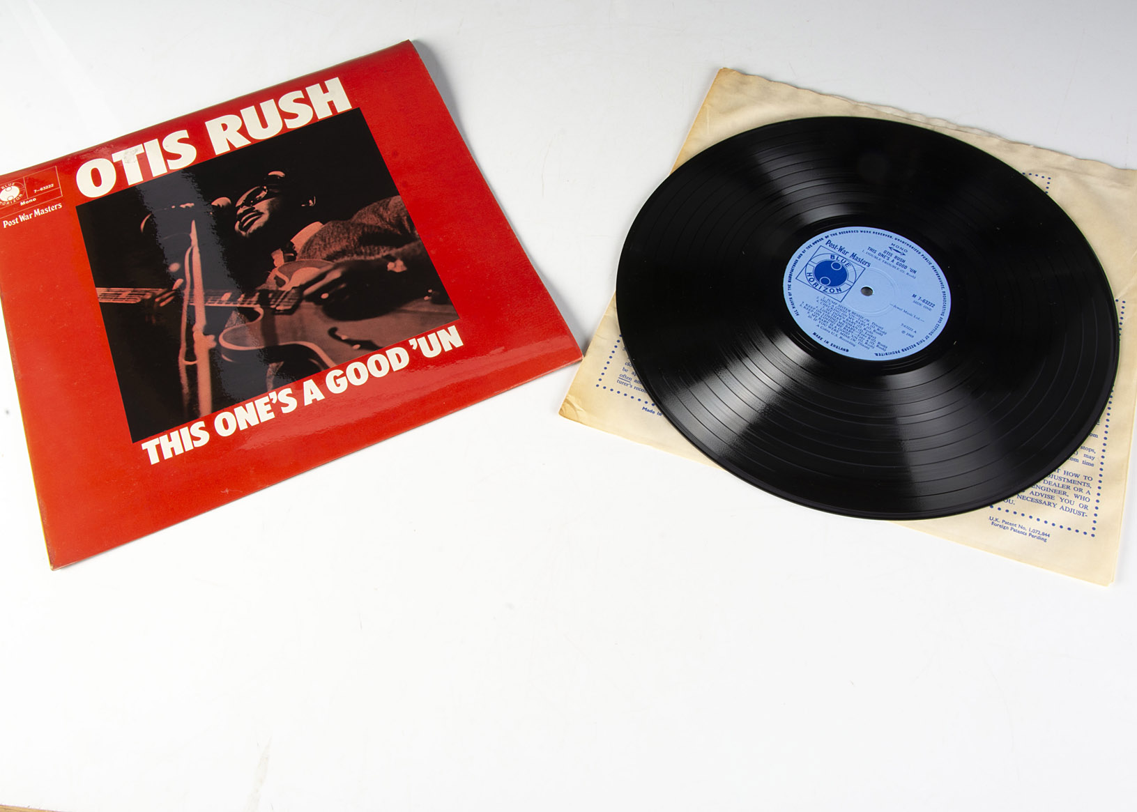 Otis Rush LP, This One's A Good 'Un LP - Original UK Mono Release 1969 on Blue Horizon (M 7-63222) -