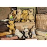 The Barclay Bears, five Teddy Bear comprising Inglewood, Springbank, Cotford, Uplands, Kendall-