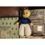 Beddow - a sailor Teddy Bear late 1930s, possibly Chiltern,golden artificial silk plush head and