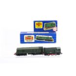 Hornby-Dublo 00 Gauge 3-Rail BR green Diesel Locomotives, 3231 0-6-0 D3763 Shunter with