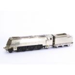 A scratch-built largely-complete Gauge 1 ex-SR Bulleid 4-6-2 'Battle of Britain' Locomotive and