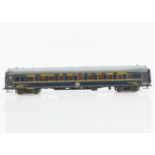 A Finescale 0 Gauge Continental Wagons-Lits Sleeping Car by Elettren, in CIWL blue livery with