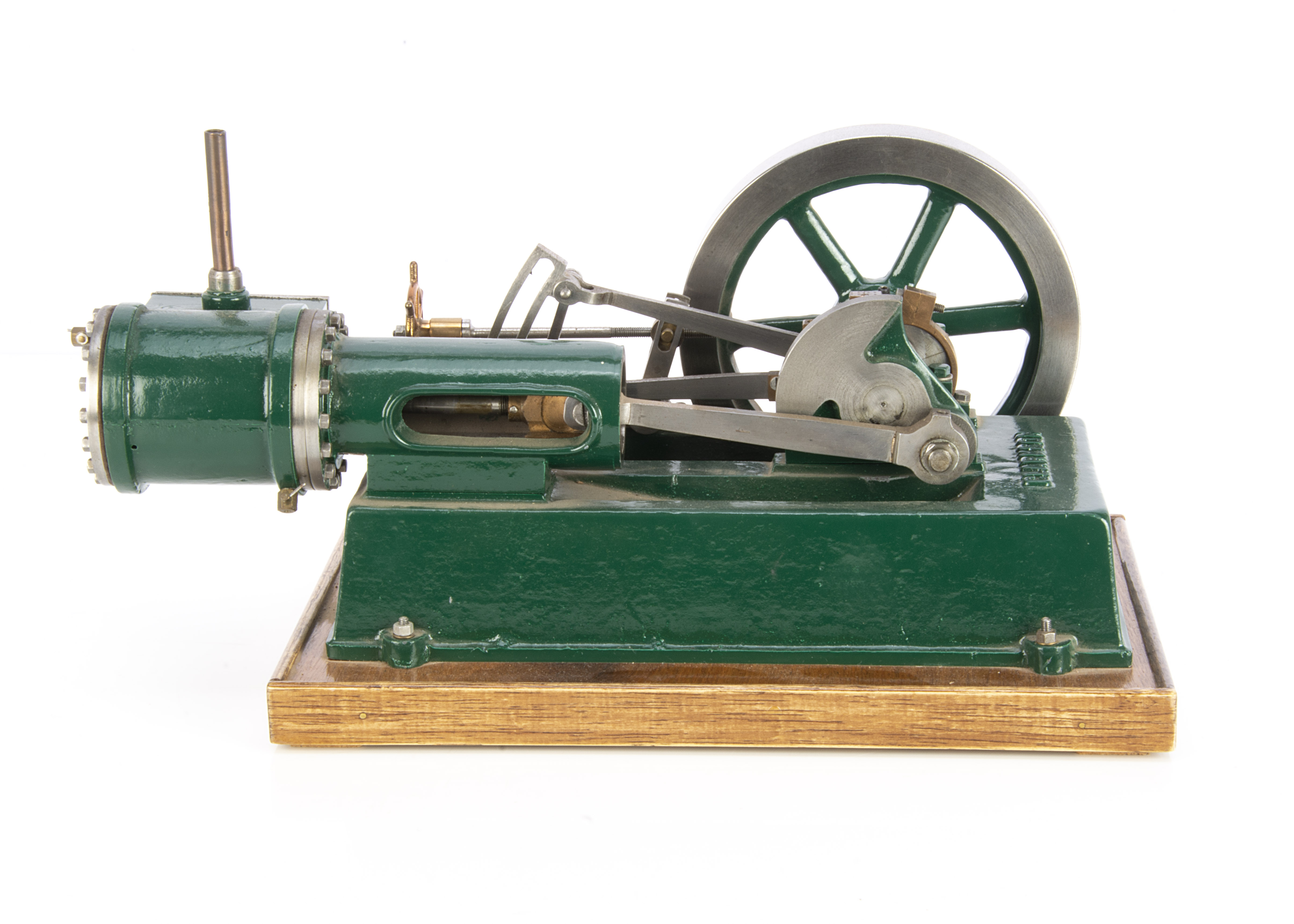 A Single-cylinder Horizontal Engine by Clarkson, with side-mounted cylinder approx 1½" x 2" with - Image 2 of 2