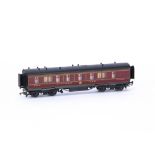 Lawrence Scale Models kitbuilt 00 Gauge 4mm LMS Kitchen Car 30076, signed to underside "Premier" D