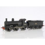 A Kitbuilt Finescale 0 Gauge BR (ex-LMS/LYR) Aspinall 3F 0-6-0 Locomotive and Tender, from an