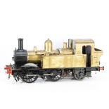 A made-up 5" Gauge GWR '14xx' class 0-4-2 Tank Locomotive from a Winson Engineering Kit, appears