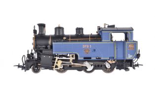 Bemo Exclusive Metal Collection 2012 H0m Gauge Steam Tank Locomotive, boxed, with literature, 1294
