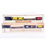 Early American Freight Train Packs Ref 900/1 and 950, both of 1950s production, 900/1 containing