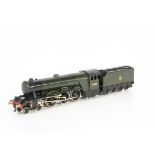 A Bassett-Lowke 0 Gauge electric BR 4-6-2 Flying Scotsman and tender 60103, Cat Ref 3310/0, in