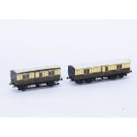 Lawrence Scale Models kitbuilt 00 Gauge 4mm GWR bogie Passenger Full Brake 1020 and 4-wheel