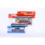 Austrian H0 Gauge Electric Locomotives, all boxed, Lima 208331 OBB 1042-559-3 in red livery,