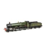 A Finescale 0 Gauge kitbuilt electric GWR Saint David 4-6-0 locomotive and tender 2920, built and