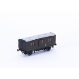 Lawrence Scale Models kitbuilt 00 Gauge 4mm GWR Lake 4-wheel Passenger Full Brake 1411, Lawrence