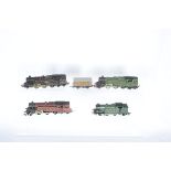 Wrenn 00 Gauge 0-6-2 and 2-6-4 unboxed Tank Locomotives, LMS maroon 2679, BR black 80064 and GWR