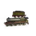 A converted Bing/B-L Gauge 1 Great Central Railway 4-6-0 Locomotive 'Sir Sam Fay' and Tender, an