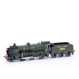 A Bassett-Lowke (Corgi) 0 Gauge 3-rail electric Southern Railway 'Mogul' 2-6-0 Locomotive and