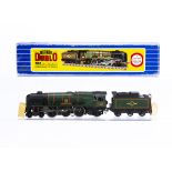 Hornby-Dublo 00 Gauge 3-Raillate issue 3235 BR green West Country Class 4-6-2 34042 'Dorchester'
