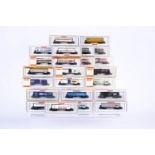 Arnold N Gauge Bogie Tank Wagons, a cased collection of twenty six tank wagons in various
