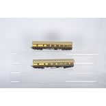 Lawrence and Goddard Lawrence Scale Models 00 Gauge GWR Brake/Third chocolate and cream Compartment