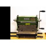 A 'Warco' 3-in-1 Shear Press Brake & Slip Roll, metal-working machine, manually operated device