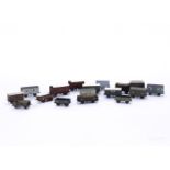 00 Gauge Kitbuilt and modified Vans and open wagons, GER, MR, LNWR and NER livery Ratio and other