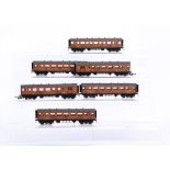 Kitbuilt 00 Gauge London and Tilbury & Southend Railway wooden Coaches, Third Class/Luggage (2),