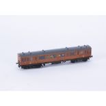 Lawrence Scale Models kitbuilt 00 Gauge 4mm Metropolitan Railway Director's Saloon Coach, with