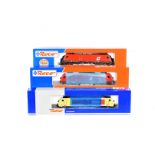 Roco H0 Gauge Austrian Electric Locomotives, three boxed OBB examples, 63400, 2016 007-3 and