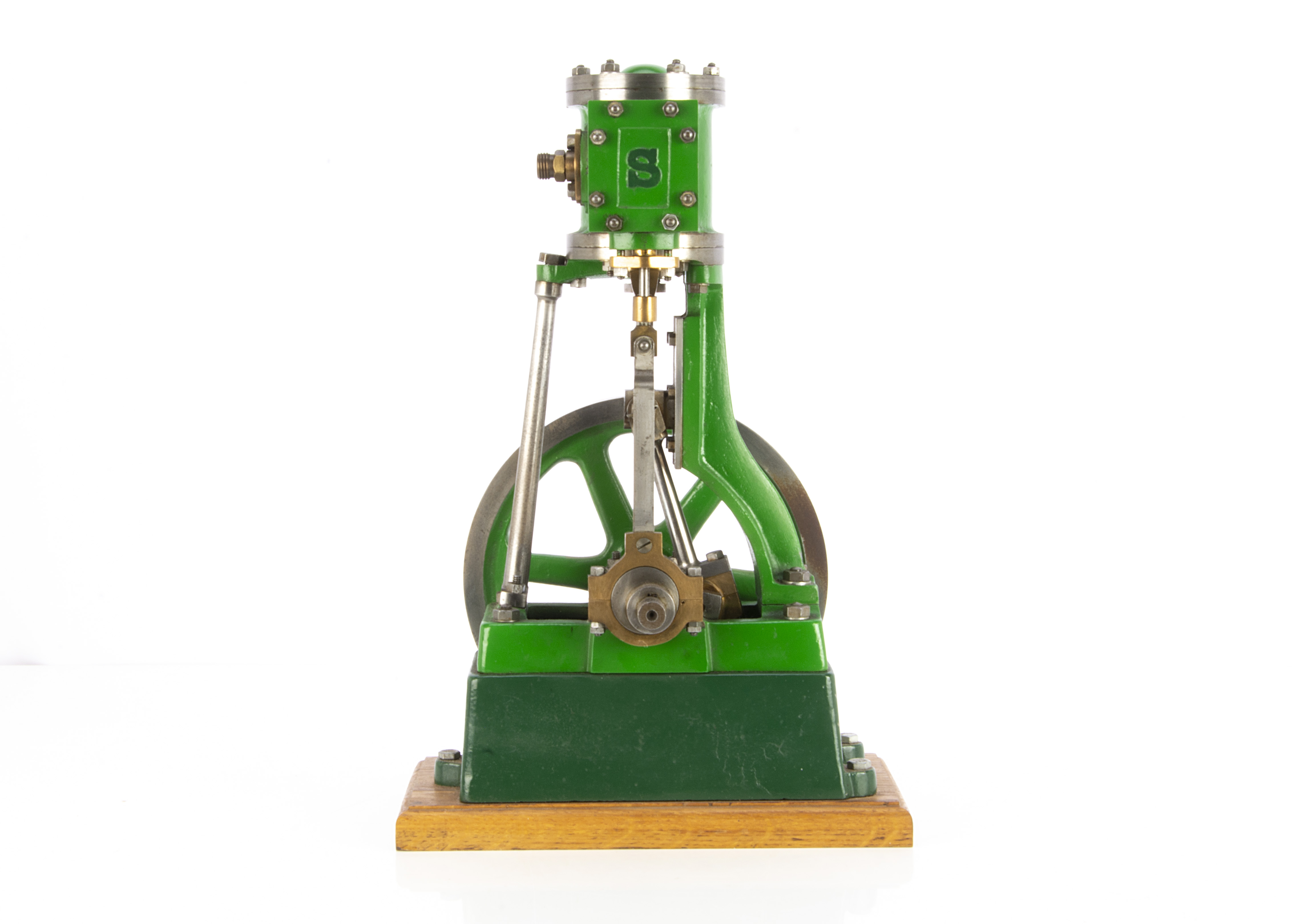 A Stuart Turner No 1 Single-cylinder Vertical Engine, standing approx 13½" high, with 2" x 2" - Image 2 of 2