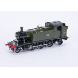 A Gauge 1 ex-GWR 45xx class 2-6-2 Tank Locomotive by Fine Scale Brass (San Cheng), finished in BR