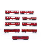 The Model Shop Harrow or similar Kitbuilt 00 Gauge London Underground District Line maroon 9-Car