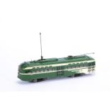 A Finescale 0 Gauge San Francisco 'PCC' Tram by St Petersburg Tram Collection, with highly-