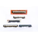 Wagon Lit HO Coaches by France Trains Liliput Rivarossi and Jouef for Playcraft, France Trains