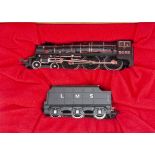 Bachmann 00 Gauge 31150 LMS black Jubilee class 5552 'Silver Jubilee' 4-6-0 Locomotive and tender,