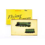 Trix 00 Gauge 1180 LNER green 'Flying Scotsman' Locomotive and Tender, with instructions, in