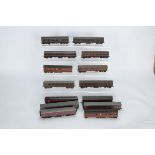 00 Gauge Ratio and other makers Kitbuilt and modified Graham Farish LMS maroon Coaches, Ratio,