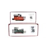 Bemo H0e/H0m Gauge Shunting Locomotive and Snow Plough Track Cleaner, both boxed, with