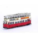 A Finescale 0 Gauge Metropolitan 'Feltham' Tram by St Petersburg Tram Collection, with highly-