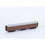 Lawrence Scale Models kitbuilt 00 Gauge LNER 4 compartment 1st/3rd 4 compartment 1st Coach 63361,