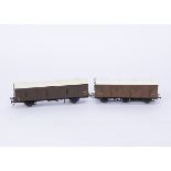 Lawrence Scale Models kitbuilt 00 Gauge 4mm LNER Horse Boxes - 4-wheel Long Wheelbase 1295 and 6-